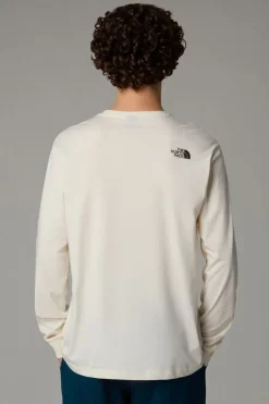 Mens Long Sleeve Varsity Graphic T-Shirt