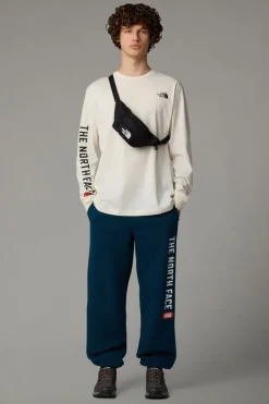 Mens Long Sleeve Varsity Graphic T-Shirt