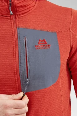 Mens Lumiko Hooded Fleece Jacket