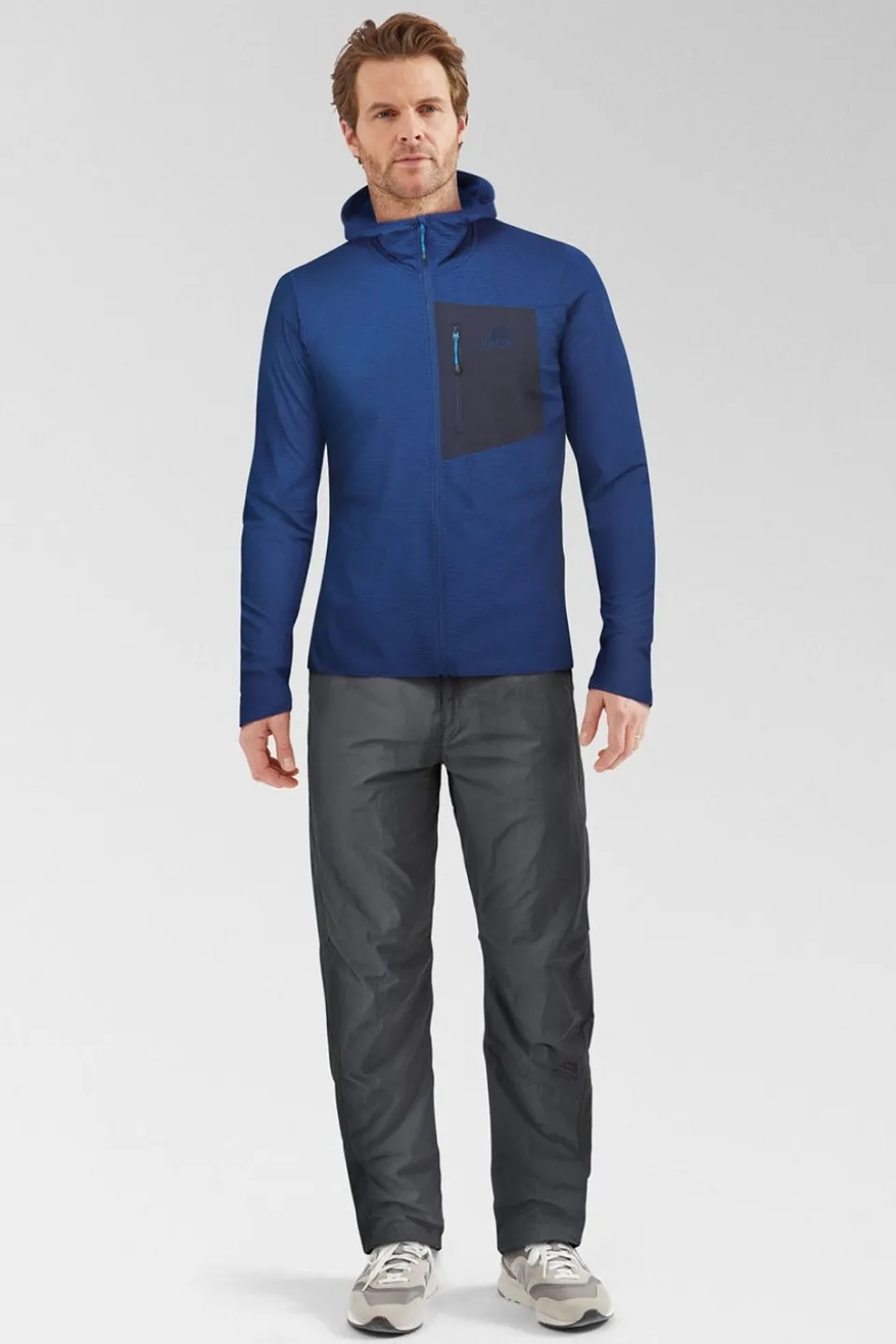 Mens Lumiko Hooded Fleece Jacket