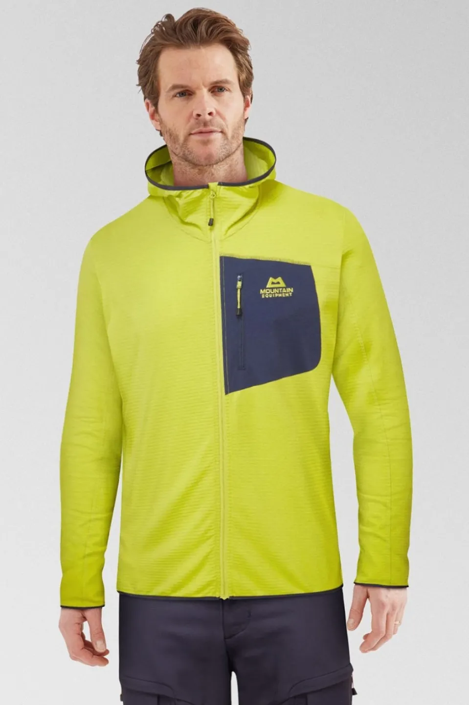 Mens Lumiko Hooded Fleece Jacket