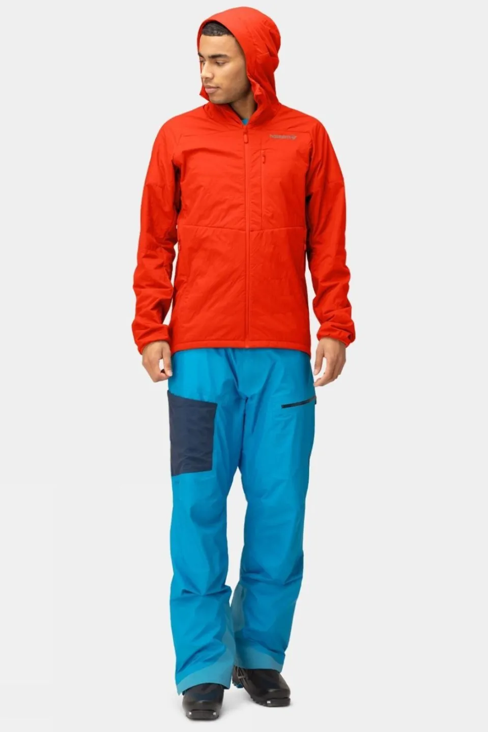 Mens Lyngen Alpha100 Zip Hood Jacket