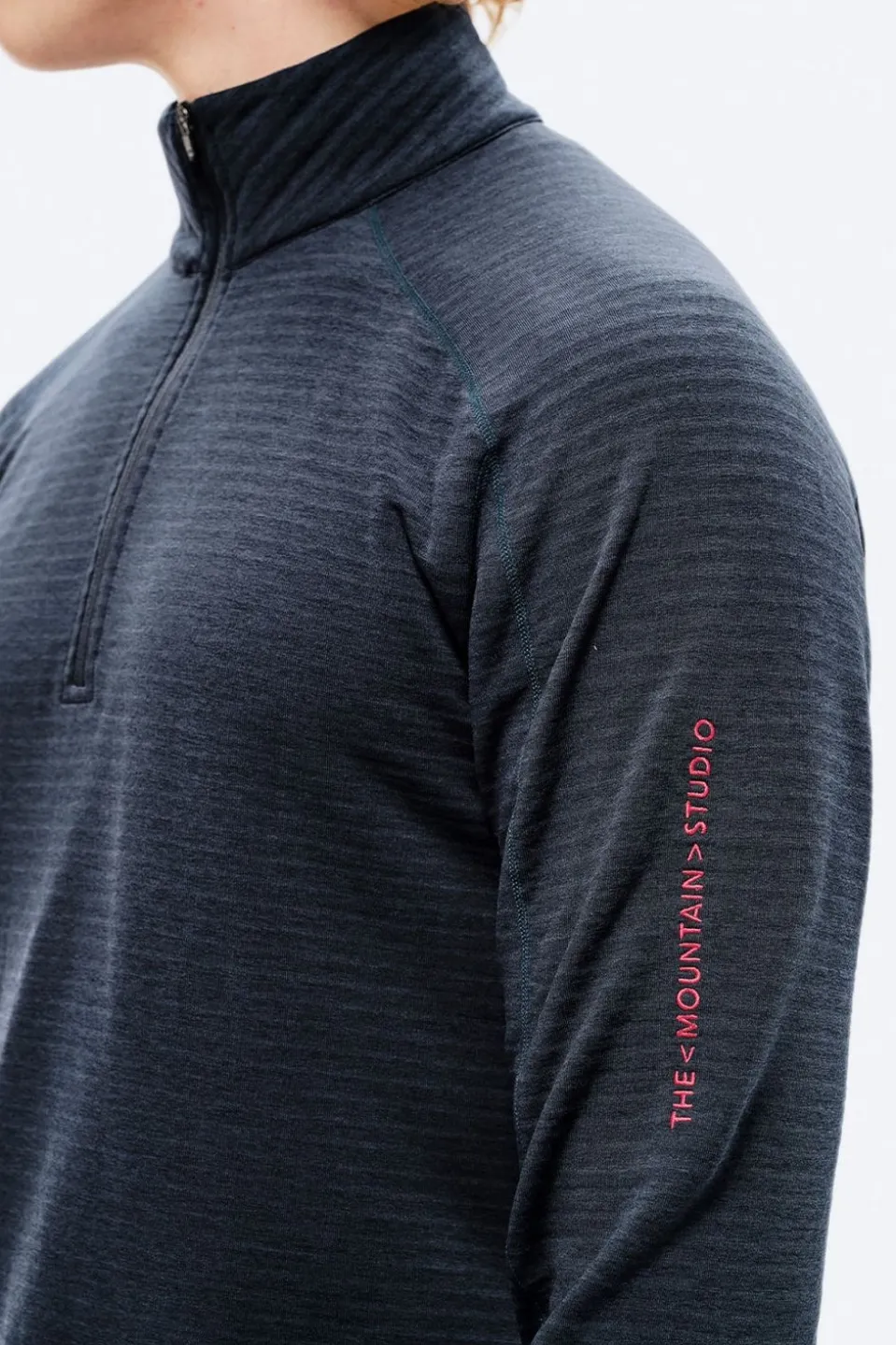 Mens M-6 Light Tech Half Zip Fleece