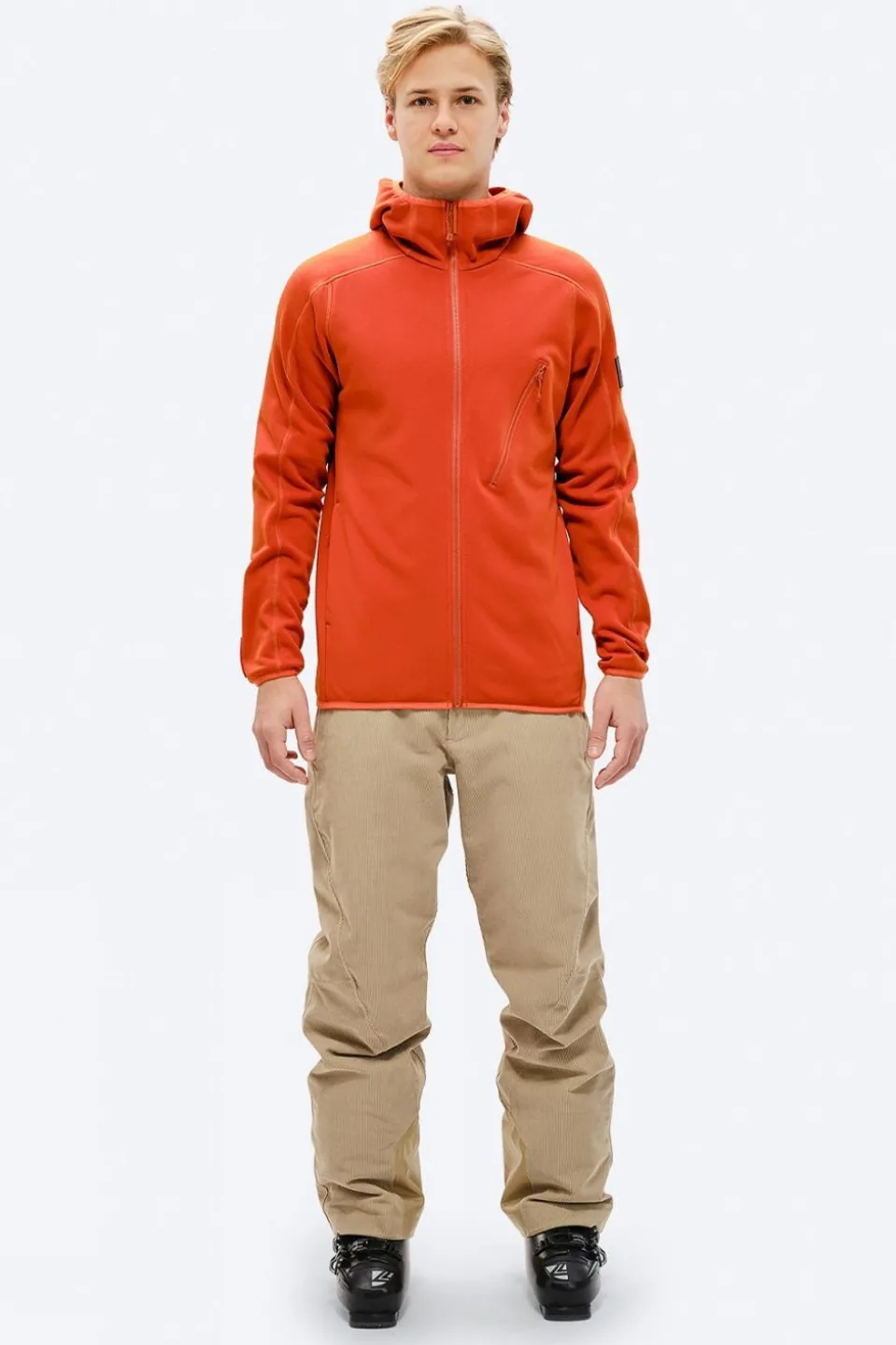 Mens M-7 Tech Fleece Hood Jacket