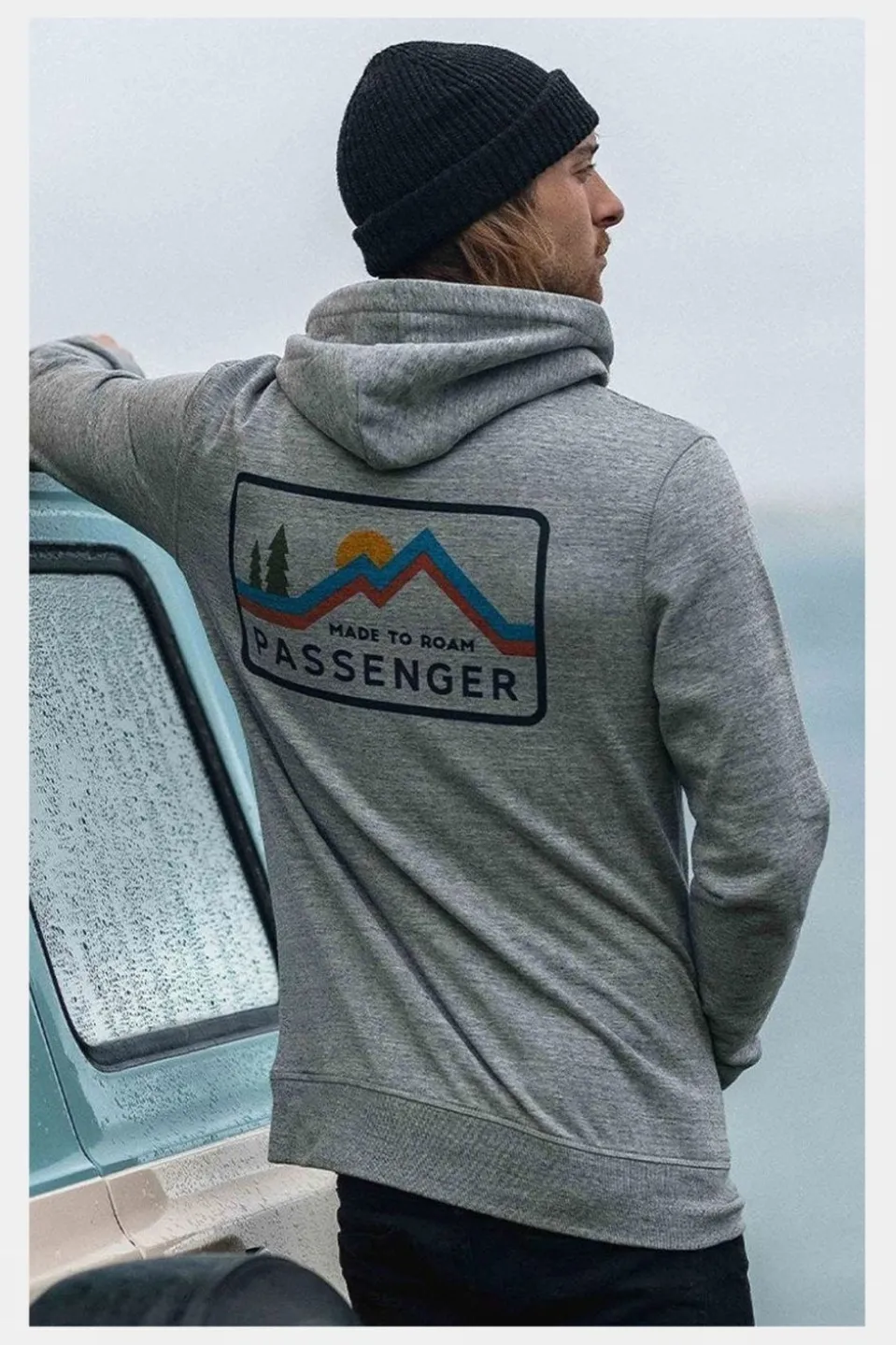 Mens Made To Roam Recycled Hoodie