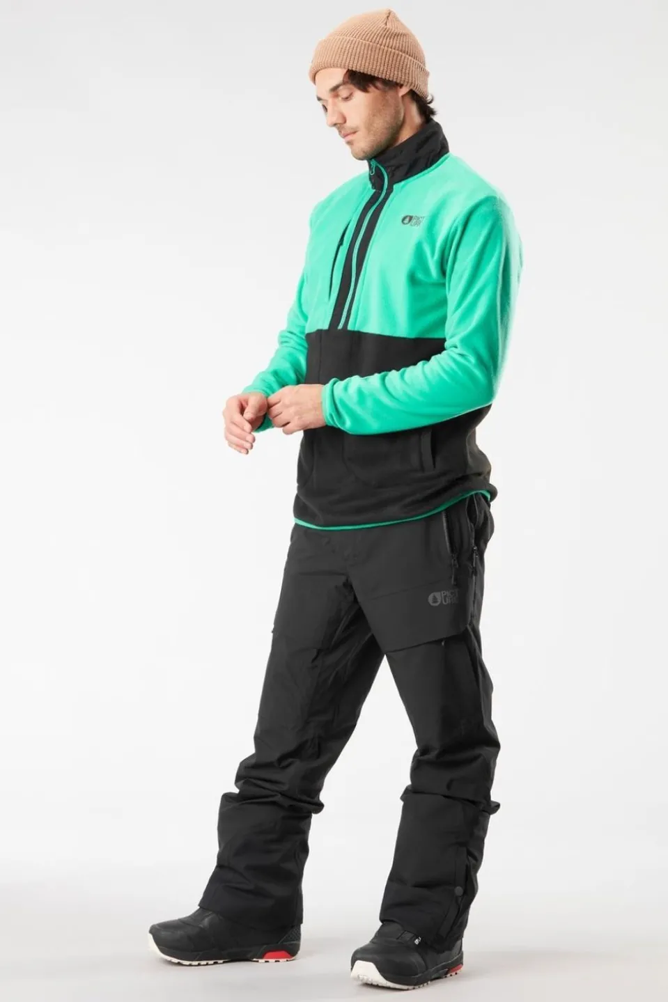 Mens Mathew Quarter Zip Fleece