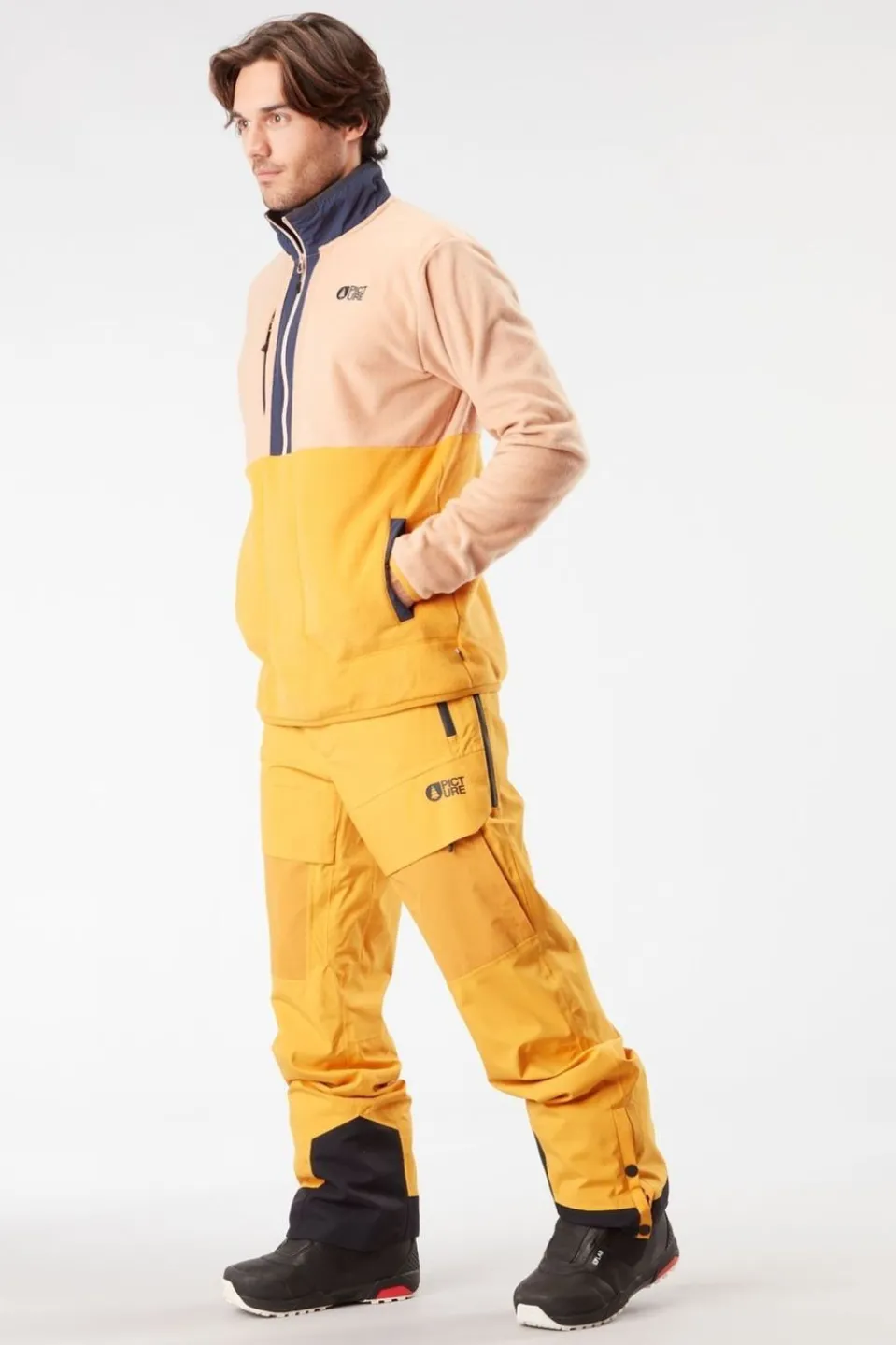 Mens Mathew Quarter Zip Fleece