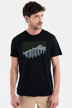 Mens Merino 150 Tech Lite III T-Shirt - Pinnacle Grid