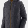 Mens Micro Puff Hooded Jacket