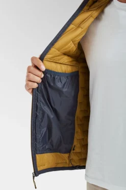 Mens Micro Puff Hooded Jacket