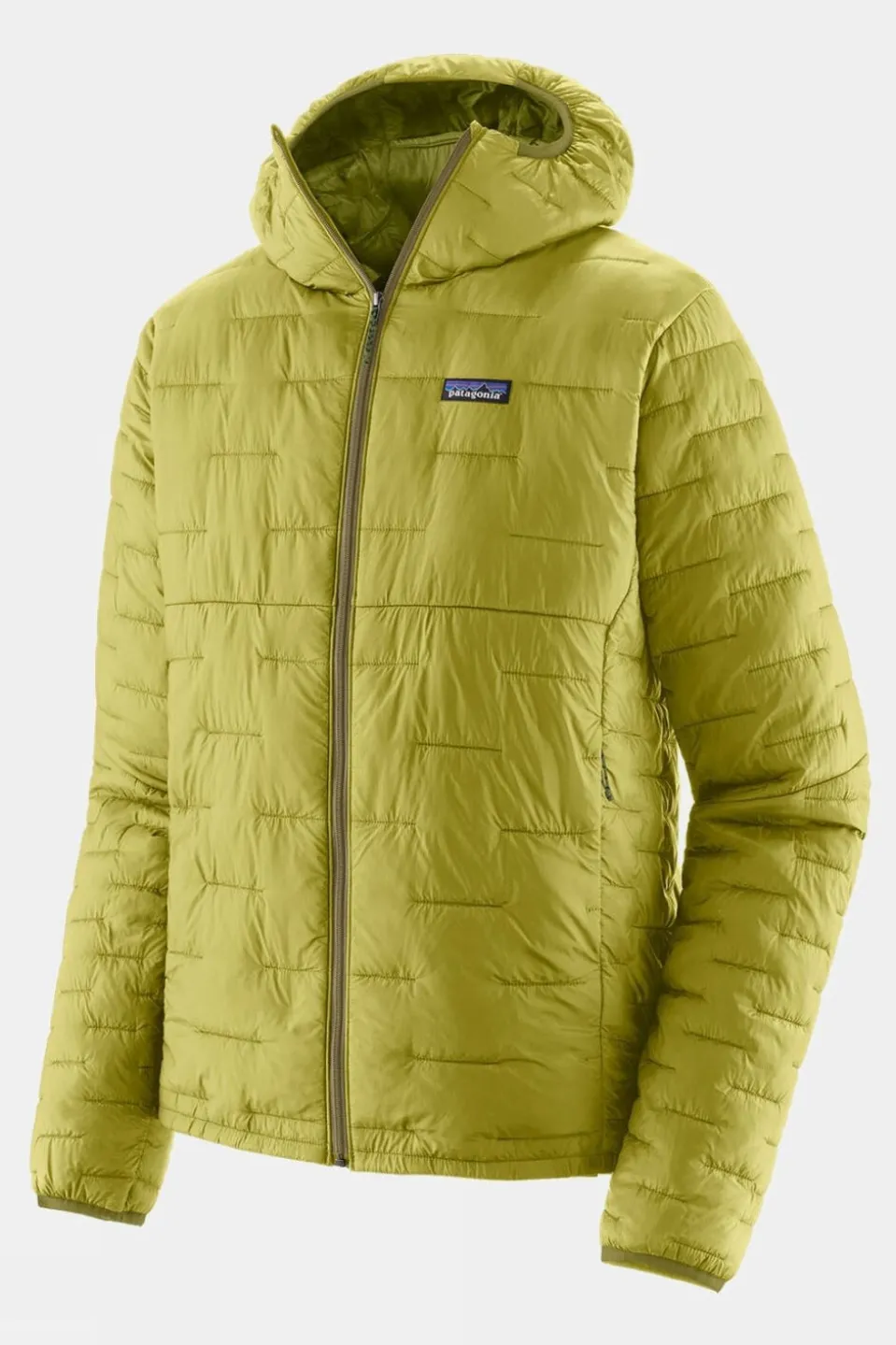 Mens Micro Puff Hooded Jacket