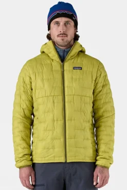 Mens Micro Puff Hooded Jacket