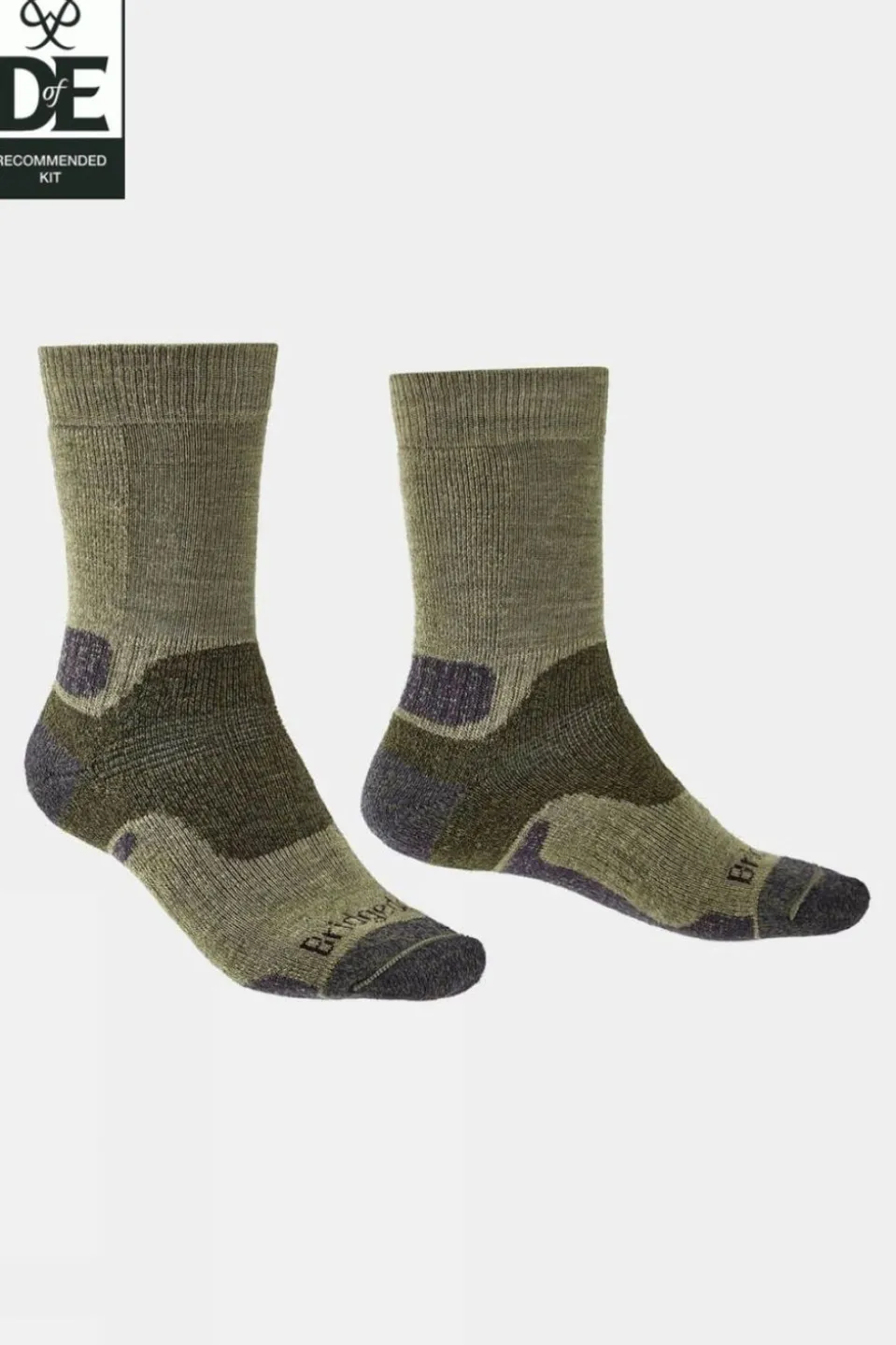 Mens Midweight Merino Endurance Crew Socks