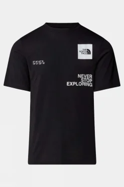 Mens Mountain Foundation Coordinates T-Shirt