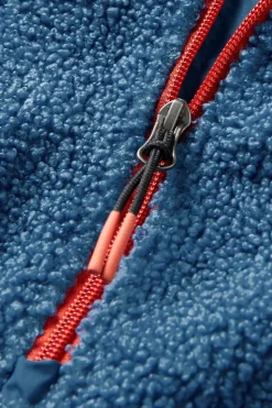 Mens Muse Recycled Polar-Lined Sherpa Quarter Zip Fleece