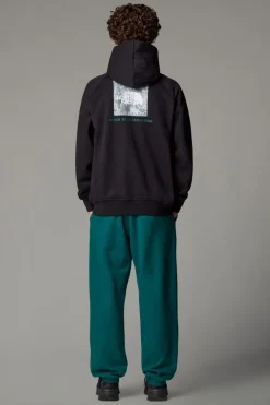 Mens NSE Box Raglan Hoodie