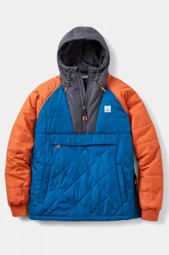 Mens Oceanic Recycled Insulated Half Zip Jacket