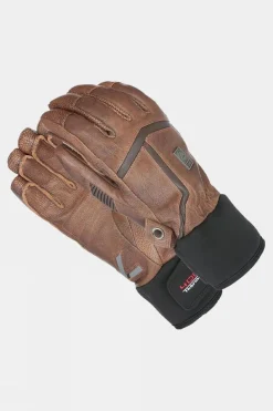 Mens Off Piste Leather Gloves