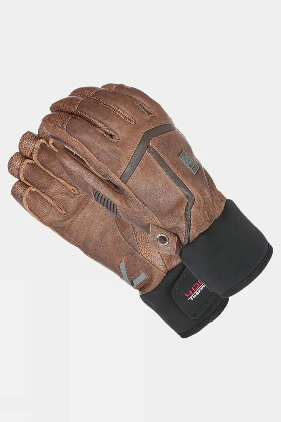 Mens Off Piste Leather Gloves
