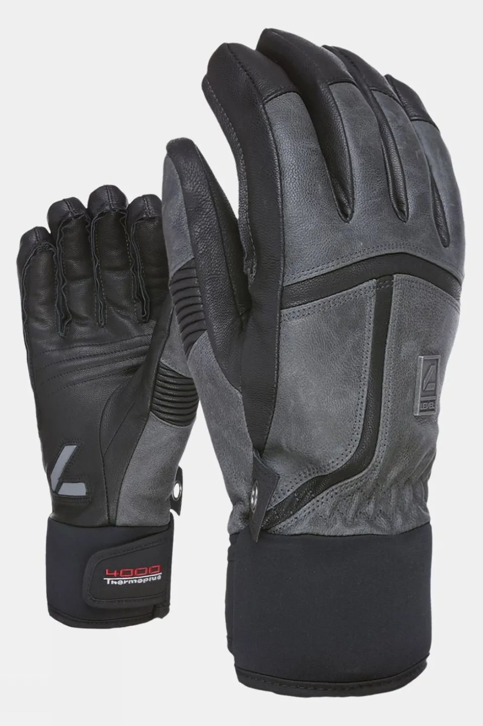 Mens Off Piste Leather Gloves