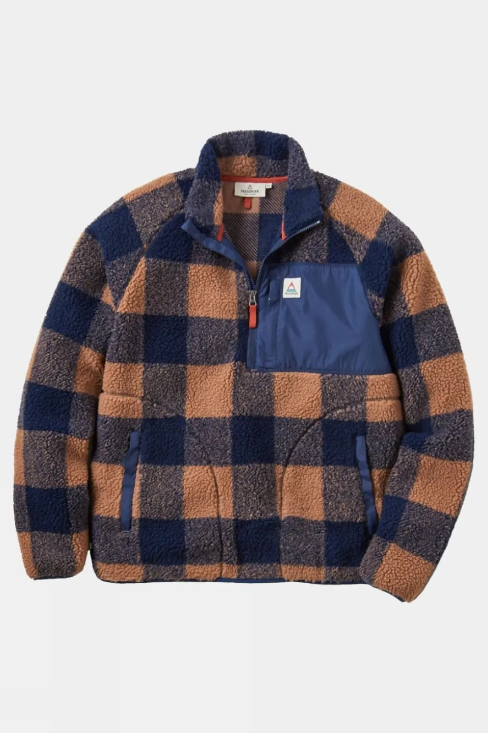 Mens Offroad Recycled Sherpa Half Zip Fleece