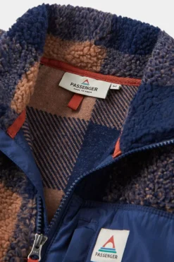 Mens Offroad Recycled Sherpa Half Zip Fleece