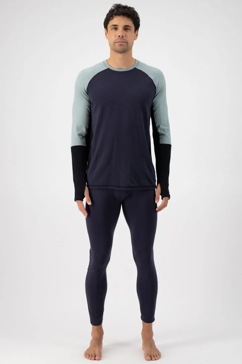Mens Olympus Long Sleeve Base Layer Top