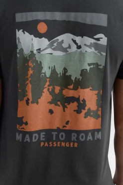 Mens Open Road Recycled Cotton T-Shirt