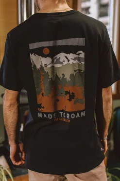 Mens Open Road Recycled Cotton T-Shirt