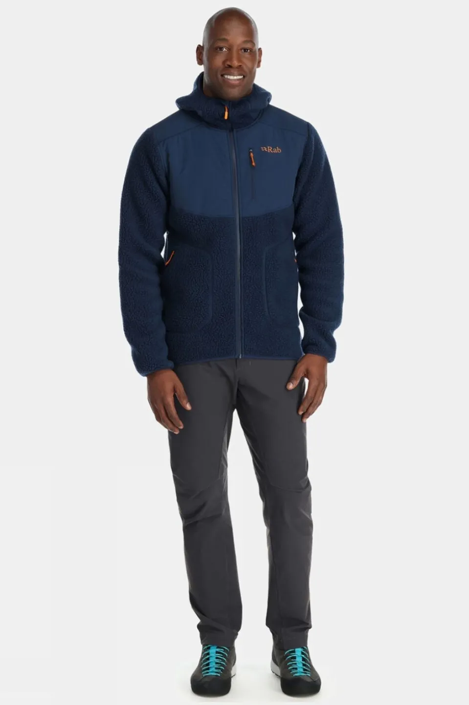 Mens Outpost Hooded Fleece
