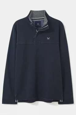 Mens Padstow Pique Quarter Zip Sweatshirt