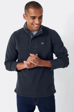 Mens Padstow Pique Quarter Zip Sweatshirt