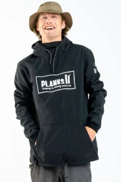 Mens Parkside Soft Shell Riding Hoodie