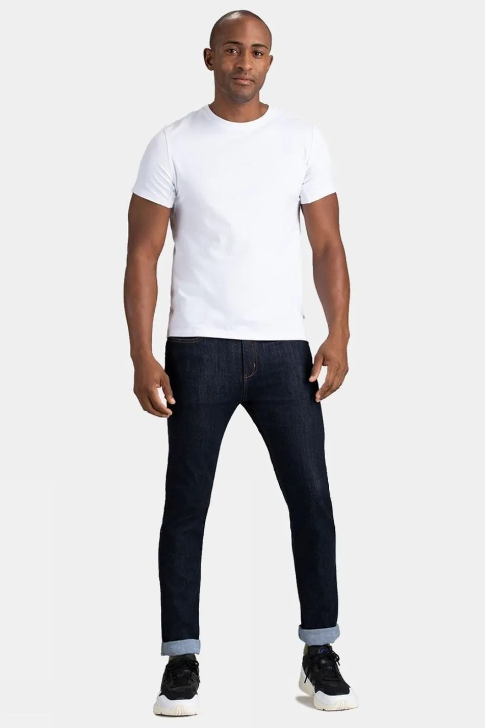 Mens Performance Denim Slim Jeans