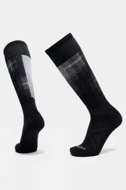Mens Pixel Light Cushion Ski Socks