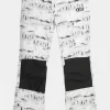 Mens Plan Printed Ski Pants - Regular