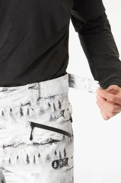 Mens Plan Printed Ski Pants - Regular