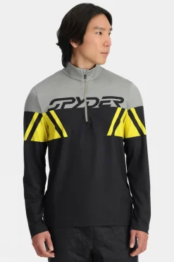 Mens Podium Zip Neck Top