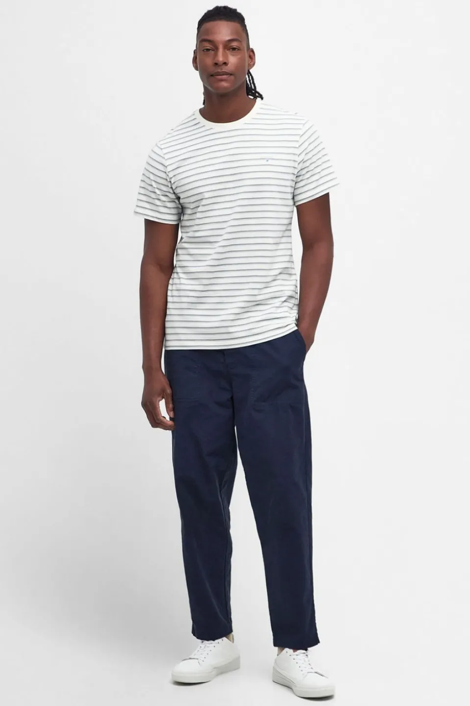 Mens Ponte Stripe T-Shirt