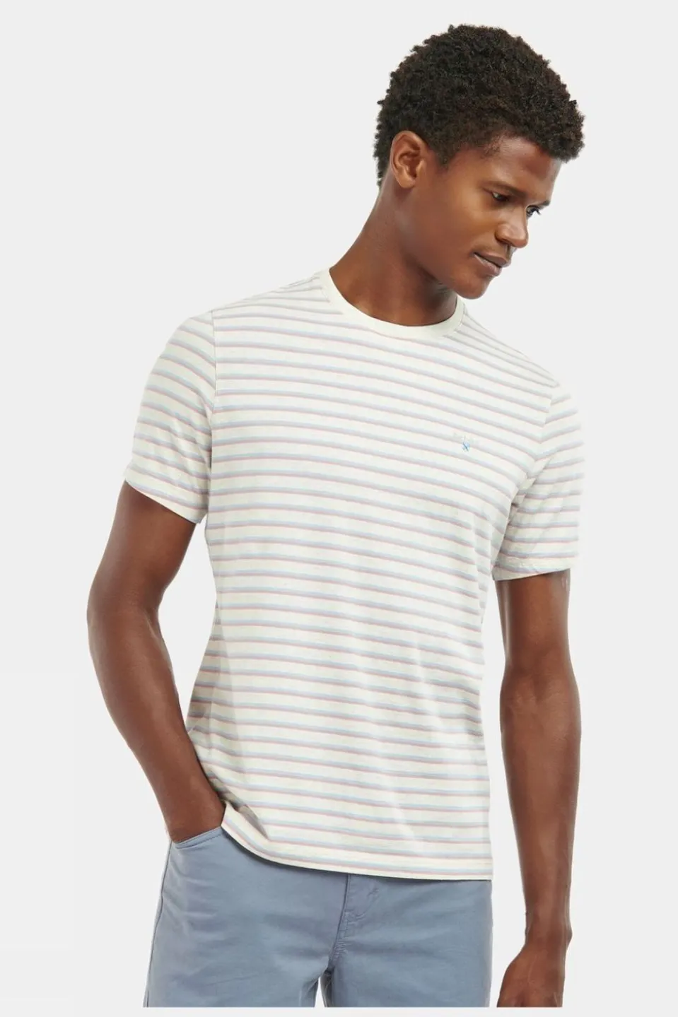 Mens Ponte Stripe T-Shirt