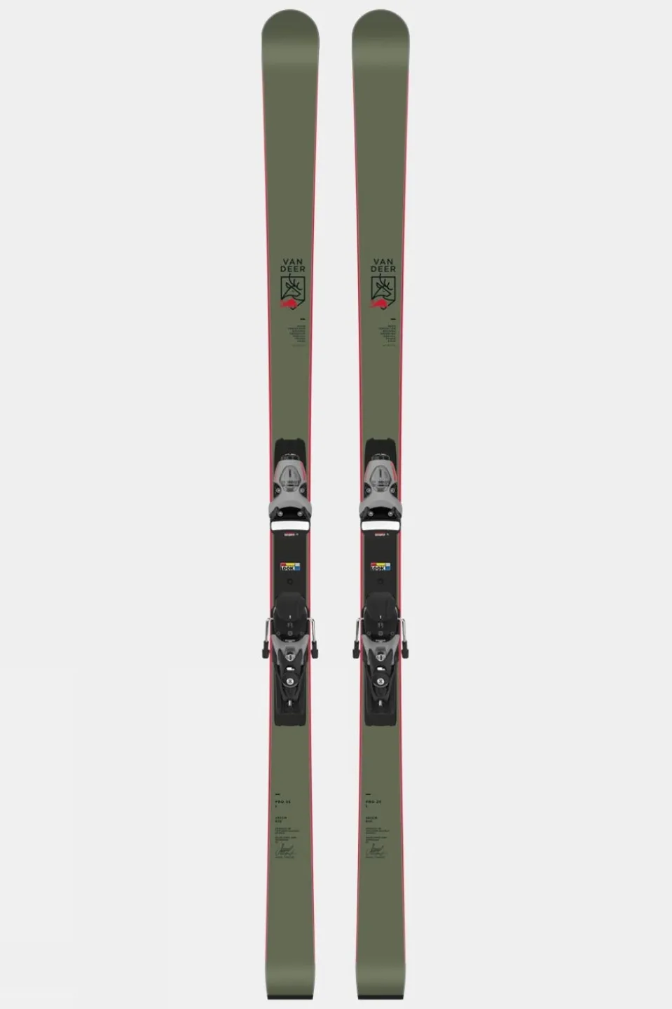 Mens Pro Series Skis + R22 WC With SPX 15 Bindings