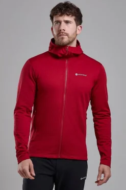 Mens Protium Hooded Full Zip Fleece