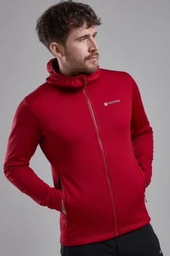 Mens Protium Hooded Full Zip Fleece
