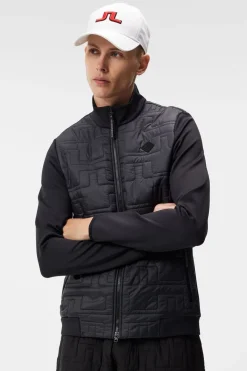 Mens Quilt Hybrid Jacket
