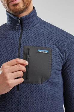 Mens R1 Air Zip Neck Fleece