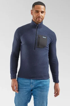 Mens R1 Air Zip Neck Fleece