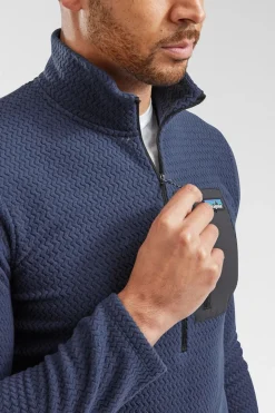 Mens R1 Air Zip Neck Fleece