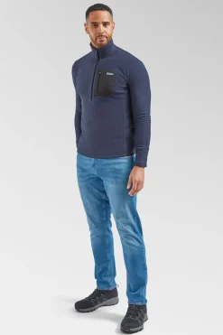 Mens R1 Air Zip Neck Fleece