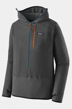 Mens R1 Fleece Pullover Hoodie