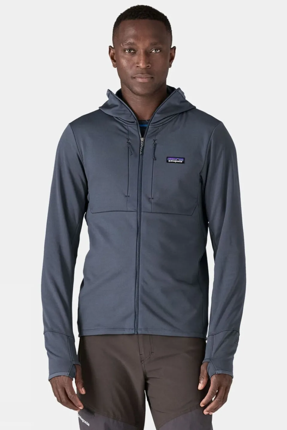 Mens R1 Thermal Full-Zip Hoodie Jacket